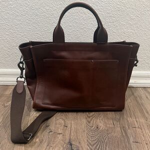 Shinola Bert Zip Brief Tote